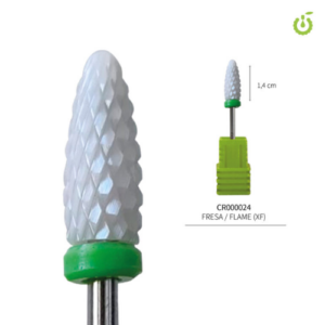 Fresa ceramica Flame Verde COLDROSE/CHERIMOYA