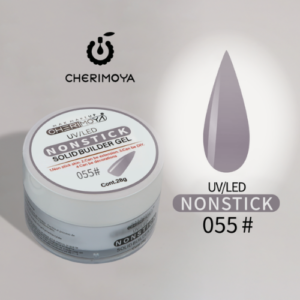 Gel Sólido de Construcción Nonstick #55 Gris 28g  Cherimoya