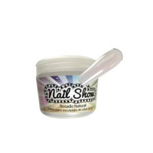 Polímero Polvo Acrílico Rosa Natural 45Gr Nail Show
