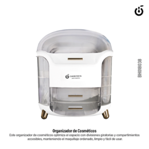 Organizador Cosméticos-Lash-Uñas acrílico Cherimoya