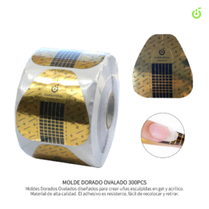 Molde Dorado Ovalado 300PCS Cherimoya