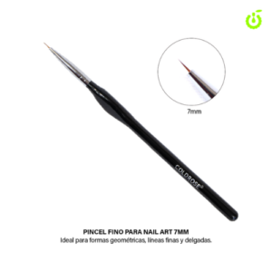 Pincel Liner 7mm Coldrose/Cherimoya