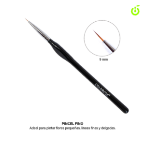 Pincel Liner 9mm Coldrose/Cherimoya