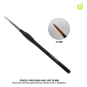 Pincel Liner 10mm Coldrose/Cherimoya