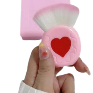 Brocha con Corazón para Polvo