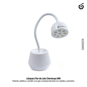 Lampara/ Cabina Inalámbrica Flor de Loto UV/Led 18W Cherimoya