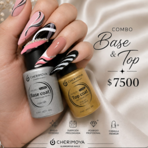 Top Coat + Base Coat 8ml Cherimoya