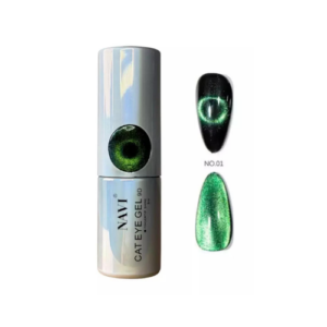 Esmalte Semipermanente p/ojo de Gato Verde 01 8ml Navi