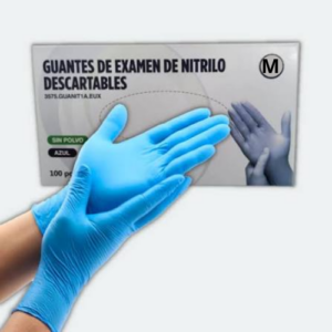Guante Nitrilo Celeste Caja x100