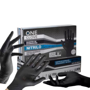 Guante Nitrilo Negro Caja x100