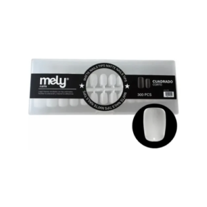 Tips Soft Gel Prelimadas Matte Cuadrada Super Corta x300 Melly