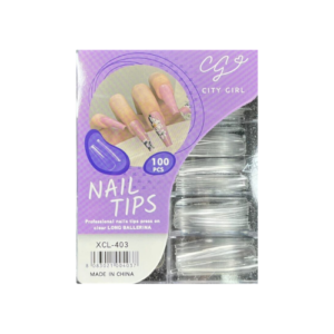 Tips Soft Gel Ballerina XL x100 City Girl