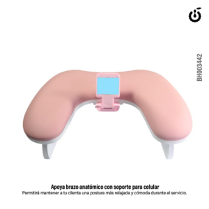 Apoya Manos Ergonomico c/Soporte para el Celular Cherimoya