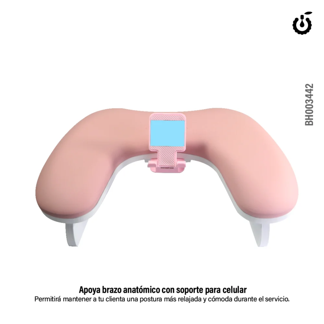 Apoya Manos Ergonomico c/Soporte para el Celular Cherimoya