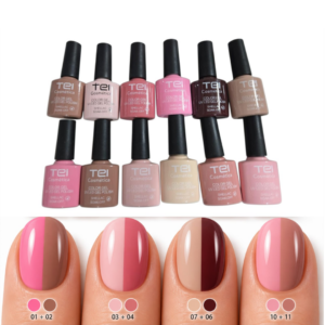 Esmalte Semipermanente Colección x12 Tei